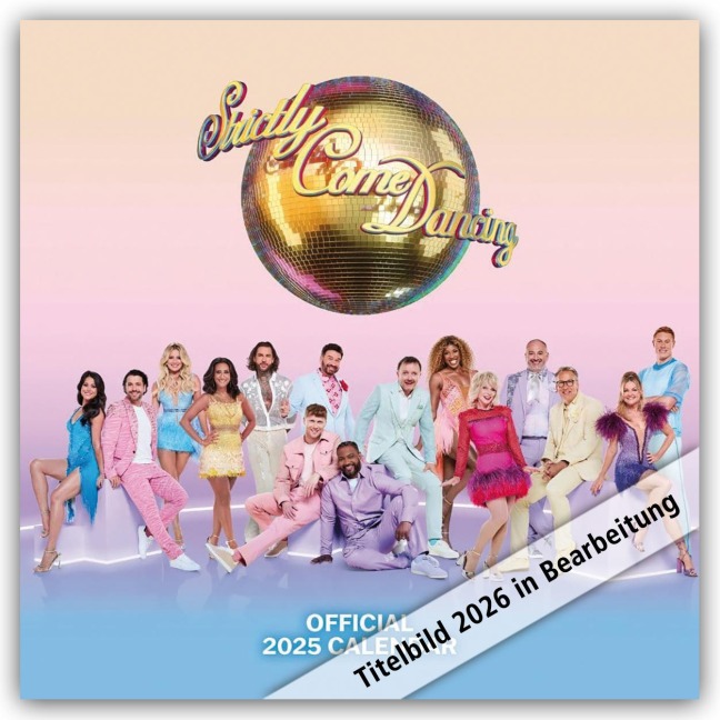 Strictly Come Dancing 2026 - Wandkalender - 