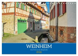 Cover-Bild zum Titel 'Weinheim - Eine Perle an der Bergstraße (Wandkalender 2026 DIN A4 quer), CALVENDO Monatskalender' von 'Thomas Bartruff'
