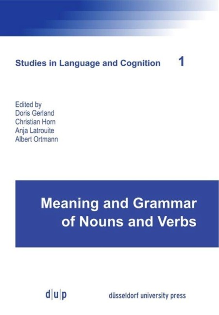 Meaning and Grammar of Nouns and Verbs - 