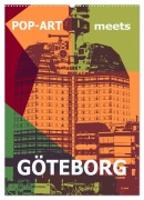 Cover-Bild zum Titel 'POP-ART meets Göteborg (Wandkalender 2026 DIN A2 hoch), CALVENDO Monatskalender' von 'Reinhard Sock'