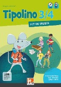 Tipolino 3/4 - Fit in Musik. Unterrichtsfilme und Tutorials. Ausgabe Deutschland. DVD und HELBLING Media App. Klasse 3/4 - Katrin-Uta Ringger, Stephanie Jakobi-Murer, Kurt Rohrbach