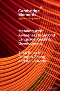 Cover-Bild zum Titel 'Metalinguistic Awareness in Second Language Reading Development' von 'Sihui Echo Ke, Dongbo Zhang, Keiko Koda'