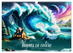 Vagues en colère (Calendrier mural 2026 DIN A3 vertical), CALVENDO calendrier mensuel - Dusanka Djeric