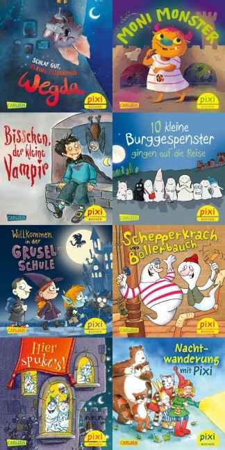 Pixi-8er-Set 312: Pixi in der Geisterbahn (8x1 Exemplar) - 