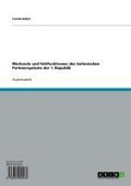 Cover-Bild zum Titel 'Merkmale und Fehlfunktionen des italienischen Parteiensystems der 1. Republik' von 'Carole Gobat'