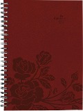 Wochenplaner Nature Line Flower 2024 - Taschen-Kalender A5 - 1 Woche 2 Seiten - Ringbindung - 128 Seiten - Umwelt-Kalender - mit Hardcover - Alpha Edition - 