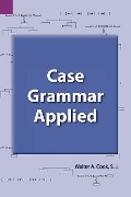 Cover-Bild zum Titel 'Case Grammar Applied' von 'Walter A Cook'
