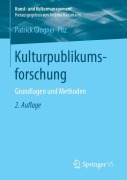 Cover-Bild zum Titel 'Kulturpublikumsforschung' von 'Patrick Glogner-Pilz'