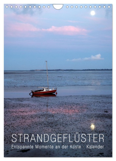 Strandgeflüster Kalender (Wandkalender 2026 DIN A4 hoch), CALVENDO Monatskalender - Bilwissedition Layout Babette Reek