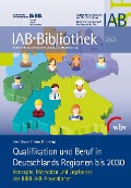 Cover-Bild zum Titel 'Qualifikation und Beruf in Deutschlands Regionen bis 2030' von 'Tobias Maier'