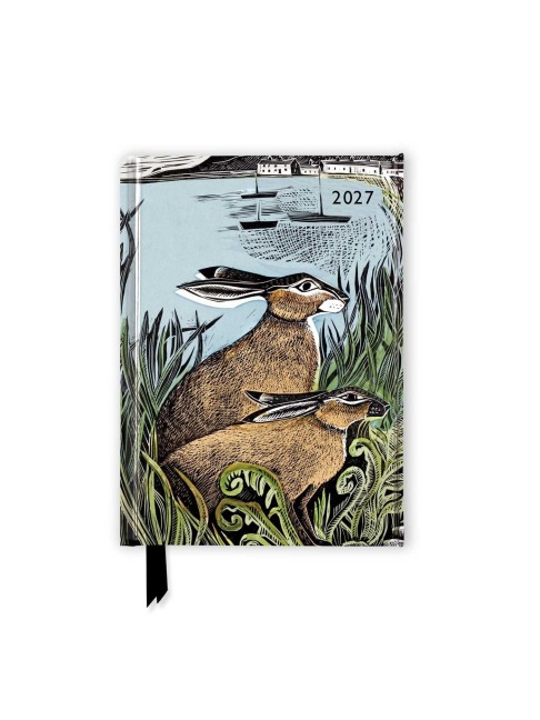 Angela Harding - Rathlin Hasen - Taschenkalender 2027 - Tree Flame