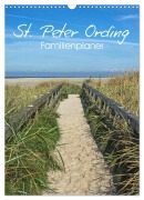 St. Peter Ording Familienplaner (Wandkalender 2026 DIN A3 hoch), CALVENDO Monatskalender - Andrea Potratz