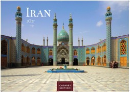 Cover-Bild zum Titel 'Iran Kalender 2027 - Wandkalender | Fotokalender Orient 24x35 cm- Architektur & Kultur | Hochwertiger . mit beeindruckenden iranischen Bauwerken, UNESCO-Welterbestätten & kulturellen Highlights' von ''
