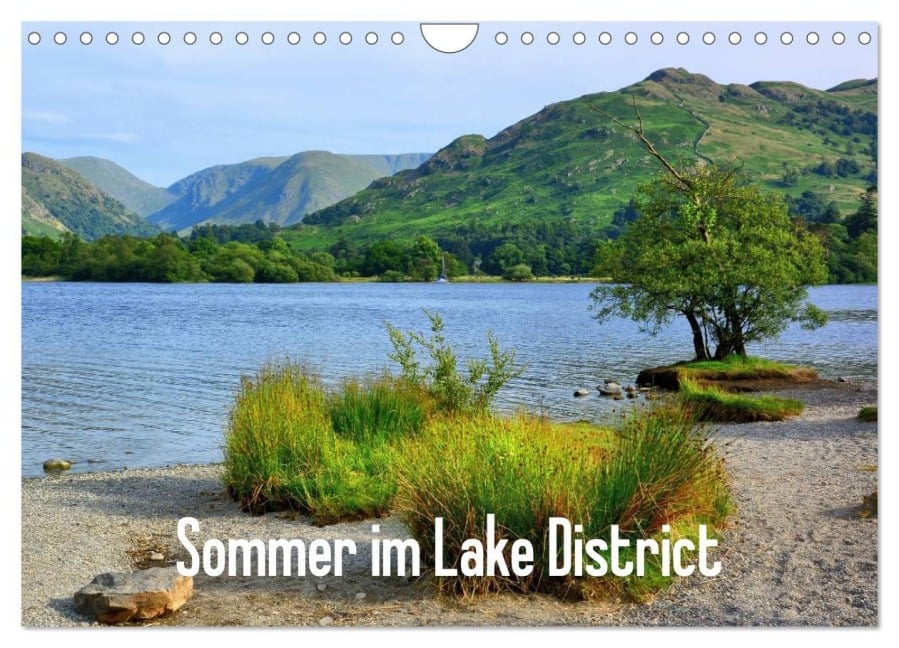 Sommer im Lake District (Wandkalender 2025 DIN A4 quer), CALVENDO Monatskalender - Gisela Scheffbuch (Gscheffbuch)