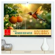 Cover-Bild zum Titel 'Kolibris - kleine Wunder der Natur (hochwertiger Premium Wandkalender 2026 DIN A2 quer), Kunstdruck in Hochglanz' von 'Peter Roder'