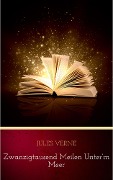 Cover-Bild zum Titel 'Zwanzigtausend Meilen unter'm Meer' von 'Jules Verne'