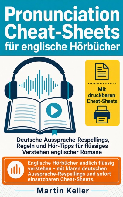 Pronunciation Cheat-Sheets für englische Hörbücher - Martin Keller