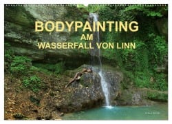 Cover-Bild zum Titel 'BODYPAINTING AM WASSERFALL VON LINN (Wandkalender 2026 DIN A2 quer), CALVENDO Monatskalender' von 'Fru. Ch Romana Lara'