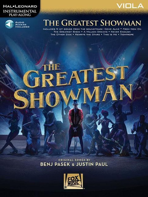 The Greatest Showman Instrumental Play-Along Series for Viola Book/Online Audio - Benj Pasek, Justin Paul