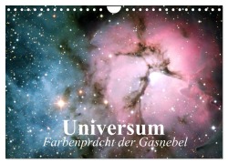 Cover-Bild zum Titel 'Universum. Farbenpracht der Gasnebel (Wandkalender 2026 DIN A4 quer), CALVENDO Monatskalender' von 'Elisabeth Stanzer'