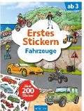 Cover-Bild zum Titel 'Erstes Stickern Fahrzeuge' von ''