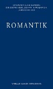 Cover-Bild zum Titel 'Romantik' von 'Stefan Matuschek, Thomas Wortmann, Helmut Hühn, Claudia Liebrand'