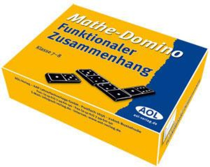 Mathe-Domino: Funktionaler Zusammenhang - Martin Kramer