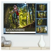 Cover-Bild zum Titel 'Mountainbike Action (hochwertiger Premium Wandkalender 2026 DIN A2 quer), Kunstdruck in Hochglanz' von 'Dirk Meutzner'