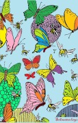 Cover-Bild zum Titel 'Schmetterlinge (Notizbuch)' von 'Luisa Rose'