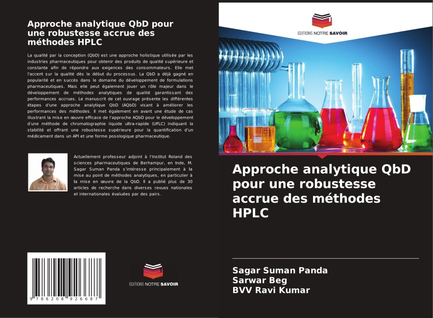 Approche analytique QbD pour une robustesse accrue des méthodes HPLC - Sagar Suman Panda, Sarwar Beg, Bvv Ravi Kumar
