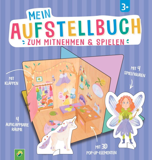 Mein Aufstellbuch Feenhaus  zum Spielen und Mitnehmen - 