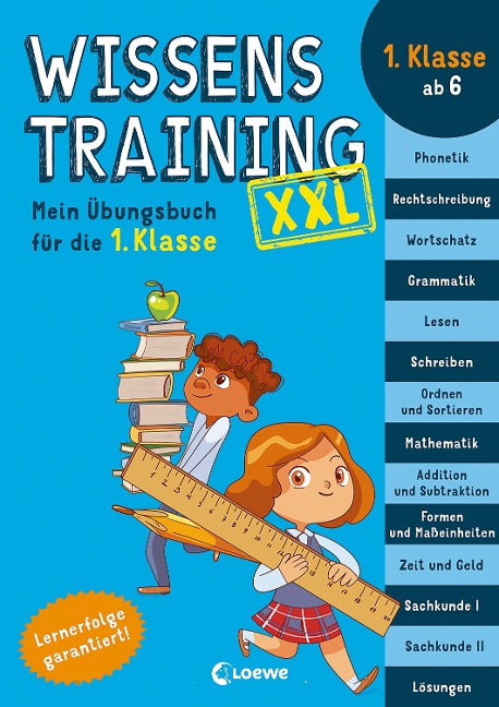 Wissenstraining XXL - Mein Übungsbuch für die 1. Klasse - Lisa Trumbauer