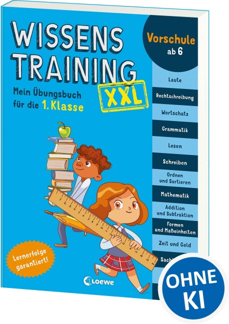 Wissenstraining XXL - Mein Übungsbuch für die 1. Klasse - Lisa Trumbauer