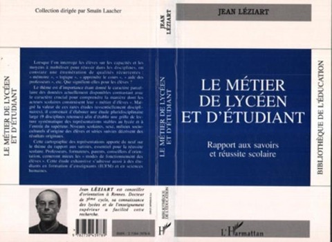 Le métier de lycéen et d'étudiant - Leziart