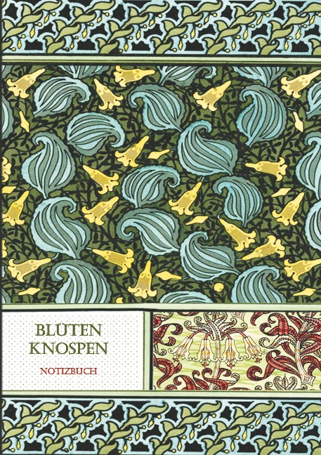 Blütenknospen Notizbuch - Iris A Viola