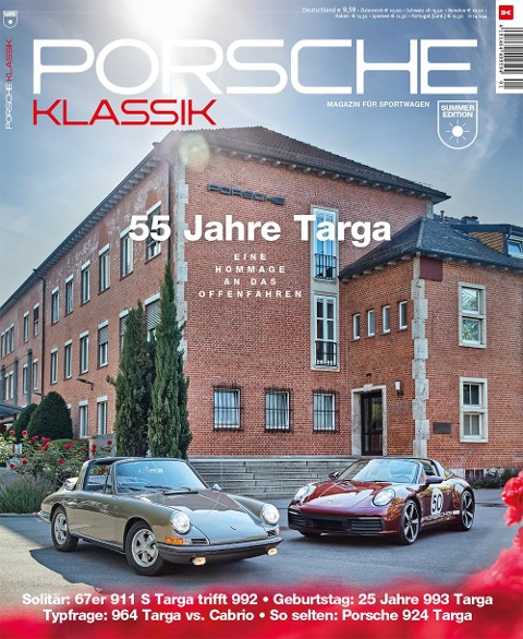 Porsche Klassik Sonderheft 2020 - 55 Jahre Targa - 