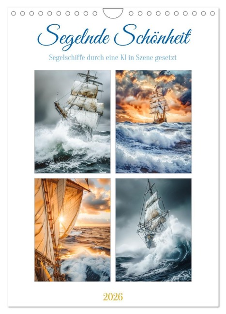 Segelnde Schönheit (Wandkalender 2026 DIN A4 hoch), CALVENDO Monatskalender - Steffen Gierok-Latniak