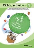 Cover-Bild zum Titel 'Richtig schreiben 1 (mit Silbengliederung)' von 'Peter Wachendorf'