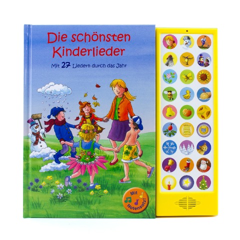 Die Schönsten Kinderlieder, Mit 27 Liedern durch das Jahr - 