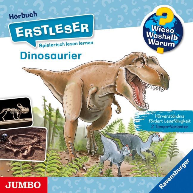 Dinosaurier [Wieso? Weshalb? Warum? ERSTLESER Folge 1] - Carola von Kessel, Katharina Wieker