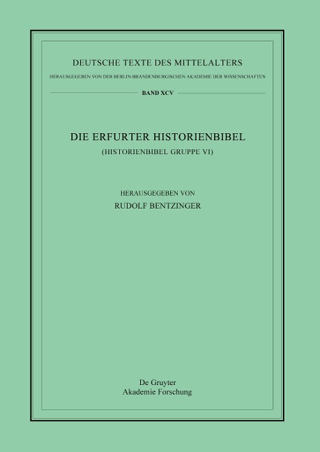 Die Erfurter Historienbibel - 