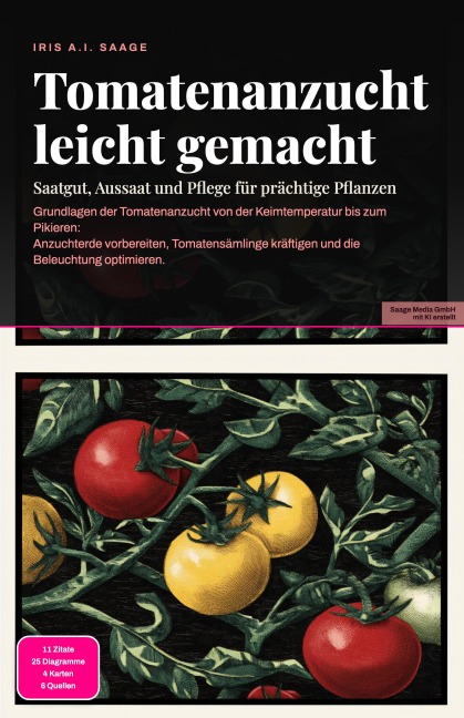 Tomatenanzucht leicht gemacht - Iris A. I. Saage