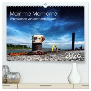 Cover-Bild zum Titel 'Maritime Momente (hochwertiger Premium Wandkalender 2026 DIN A2 quer), Kunstdruck in Hochglanz' von 'Gerhard Kühn'