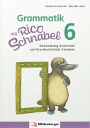 Cover-Bild zum Titel 'Grammatik mit Rico Schnabel, Klasse 6' von 'Stefanie Drecktrah, Mareike Hahn'