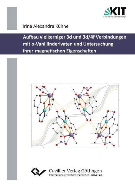 Aufbau vielkerniger 3d und 3d/4f Verbindungen mit o-Vanillinderivaten und Untersuchung ihrer magnetischen Eigenschaften - 