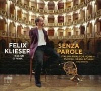 Cover-Bild zum Titel 'Senza Parole' von 'Felix Klieser'