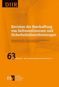 Cover-Bild zum Titel 'Revision der Beschaffung von Softwarelizenzen und Sicherheitsdienstleistungen' von ''