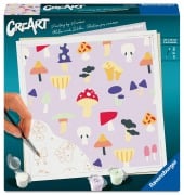Cover-Bild zum Titel 'CreArt, Malen nach Zahlen Adults Trend - Pilzparty' von ''