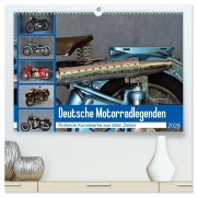 Deutsche Motorrad - Legenden - Rollende Kunstwerke aus alten Zeiten (hochwertiger Premium Wandkalender 2026 DIN A2 quer), Kunstdruck in Hochglanz - Ingo Laue