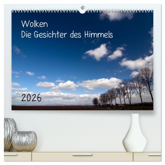 Wolken - Die Gesichter des Himmels (hochwertiger Premium Wandkalender 2026 DIN A2 quer), Kunstdruck in Hochglanz - Michael Möller